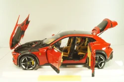Ferrari Purosangue with panoramic roof, 2022, red, BBR18053B, BBR 1:18