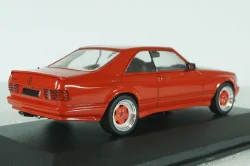Mercedes-Benz 560SEC AMG (C126) Wide Body 1990, red, 4310902, Solido 1:43