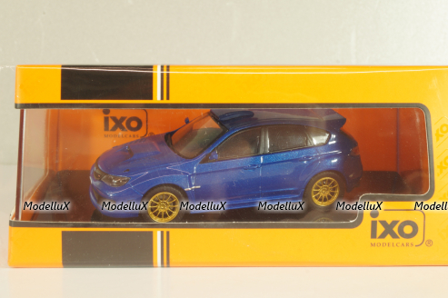 Subaru Impreza WRC Sti 2009, blue, CLC553, IXO 1:43