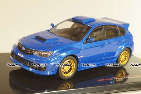 Subaru Impreza WRC Sti 2009, blue, CLC553, IXO 1:43