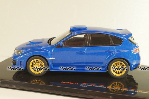 Subaru Impreza WRC Sti 2009, blue, CLC553, IXO 1:43
