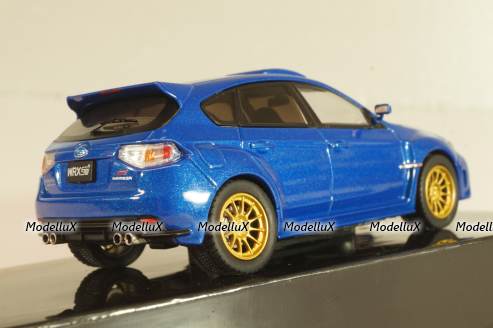 Subaru Impreza WRC Sti 2009, blue, CLC553, IXO 1:43