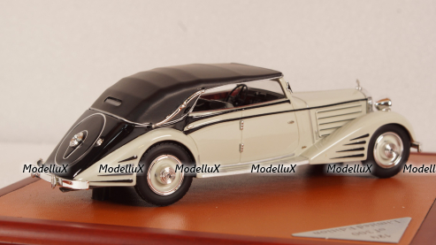 Maybach Zeppelin DS8 Stromlinien-Cabrio Spohn 1934, light grey/black (L.E.300pcs), CMF43015, CMF 1:43