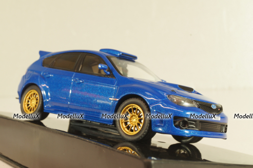 Subaru Impreza WRC Sti 2009, blue, CLC553, IXO 1:43