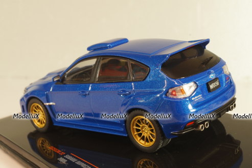 Subaru Impreza WRC Sti 2009, blue, CLC553, IXO 1:43