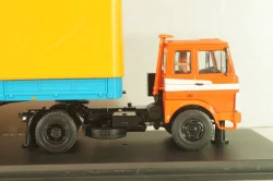 Маз-5432 тягач с п/прицеп Маз-93971 1983, красный/синий,  47050, Premium Classixxs 1:43