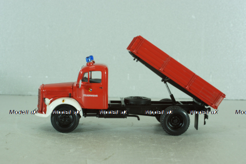 Mercedes-Benz L3500K fire dump truck 1949, 439350005, Minichamps 1:43