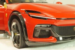 Ferrari Purosangue with panoramic roof, 2022, red, BBR18053B, BBR 1:18