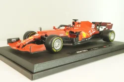 Ferrari SF21 #55 Formula 1 2021, Carlos Sainz jr., 18-16809, Bburago 1:18