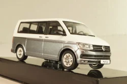 Volkswagen T6 Multivan 2017, grey/white, CLC595, IXO 1:43