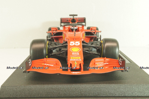 Ferrari SF21 #55 Formula 1 2021, Carlos Sainz jr., 18-16809, Bburago 1:18