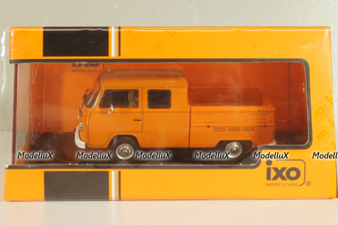Volkswagen T2 Double Cab 1982, Transporter, orange, CLC598, IXO 1:43