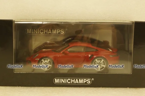 Porsche 911 (992) Turbo S 2020, red, 410069475,  Minichamps 1:43 Уценка!