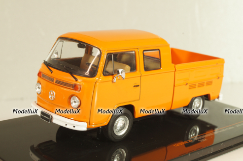 Volkswagen T2 Double Cab 1982, Transporter, orange, CLC598, IXO 1:43