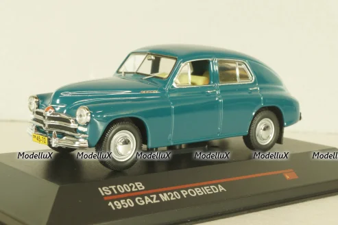 Газ-М20 "Победа" 1950, голубой, IST002B, IST 1:43