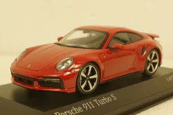 Porsche 911 (992) Turbo S 2020, red, 410069475, Minichamps 1:43