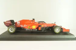 Ferrari SF21 #55 Formula 1 2021, Carlos Sainz jr., 18-16809, Bburago 1:18