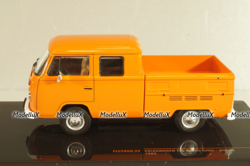 Volkswagen T2 Double Cab 1982, Transporter, orange, CLC598, IXO 1:43