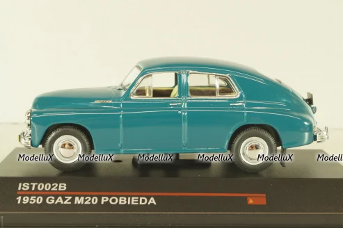 Газ-М20 "Победа" 1950, голубой, IST002B, IST 1:43