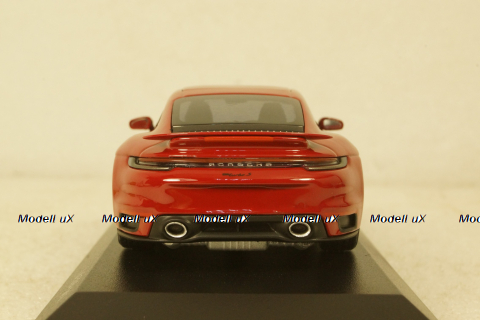Porsche 911 (992) Turbo S 2020, red, 410069475,  Minichamps 1:43 Уценка!