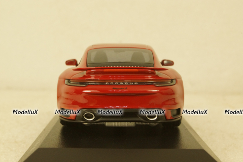 Porsche 911 (992) Turbo S 2020, red, 410069475,  Minichamps 1:43 Уценка!