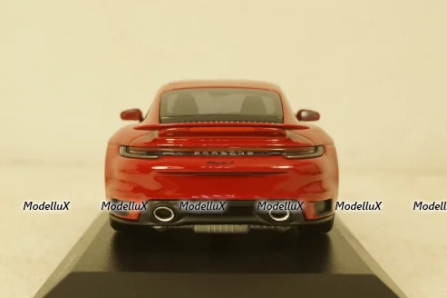 Porsche 911 (992) Turbo S 2020, red, 410069475,  Minichamps 1:43 Уценка!