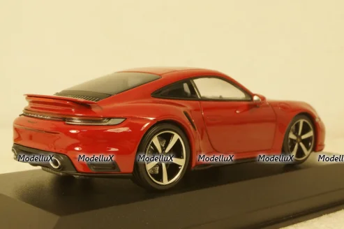 Porsche 911 (992) Turbo S 2020, red, 410069475, Minichamps 1:43