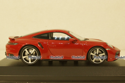 Porsche 911 (992) Turbo S 2020, red, 410069475,  Minichamps 1:43 Уценка!