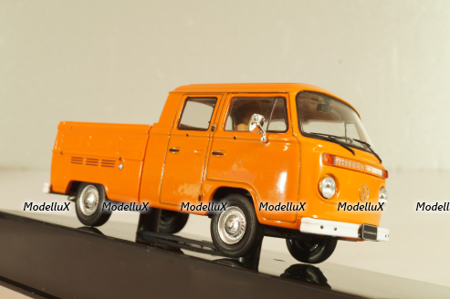 Volkswagen T2 Double Cab 1982, Transporter, orange, CLC598, IXO 1:43