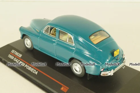 Газ-М20 "Победа" 1950, голубой, IST002B, IST 1:43