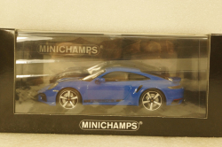 Porsche 911 (992) Turbo S 2020, blue, 410069474, Minichamps 1:43
