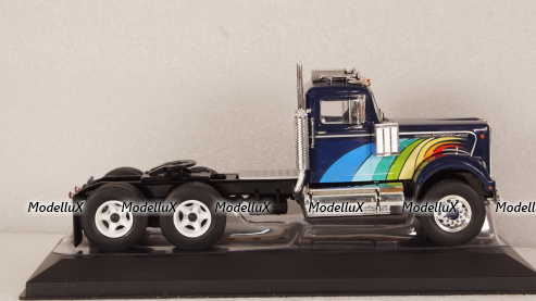 White Western star 4864 dark blue 1970, TR077, IXO 1:43