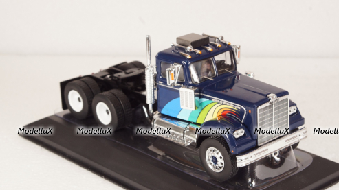 White Western star 4864 dark blue 1970, TR077, IXO 1:43