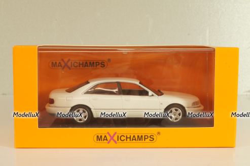Audi A8 (D2) 1999, white, 940018801, Maxichamps 1:43