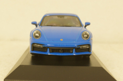 Porsche 911 (992) Turbo S 2020, blue, 410069474, Minichamps 1:43