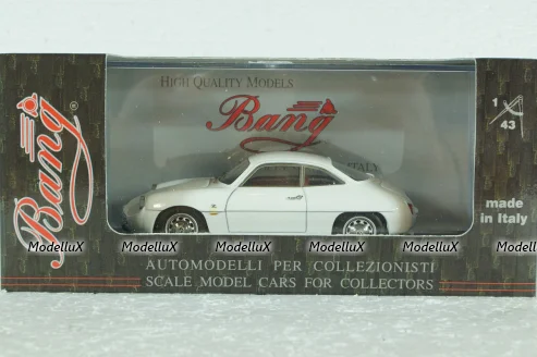 Alfa Romeo Giulietta SZ Street 1960 white, BG7161, Bang 1:43