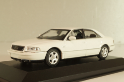 Audi A8 (D2) 1999, white, 940018801, Maxichamps 1:43