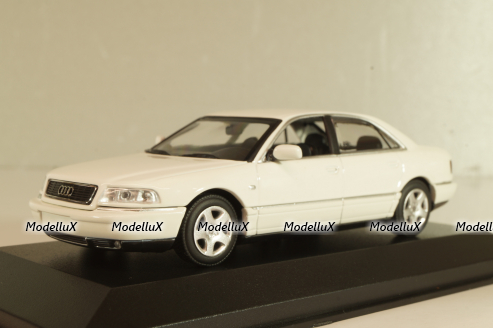 Audi A8 (D2) 1999, white, 940018801, Maxichamps 1:43