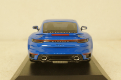 Porsche 911 (992) Turbo S 2020, blue, 410069474, Minichamps 1:43