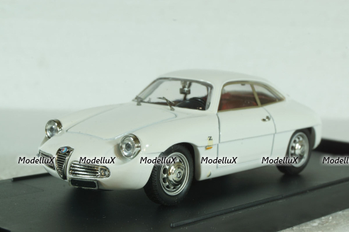 Alfa Romeo Giulietta SZ Street 1960 white, BG7161, Bang 1:43