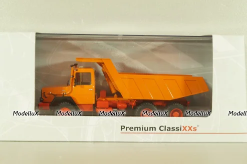 Magirus 290D dump truck 1974, orange, 47021, Premium Classixxs 1:43