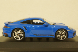 Porsche 911 (992) Turbo S 2020, blue, 410069474, Minichamps 1:43