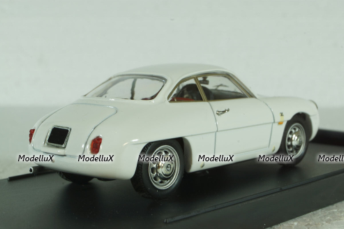 Alfa Romeo Giulietta SZ Street 1960 white, BG7161, Bang 1:43
