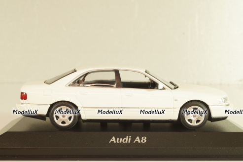 Audi A8 (D2) 1999, white, 940018801, Maxichamps 1:43