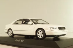 Audi A8 (D2) 1999, white, 940018801, Maxichamps 1:43