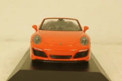 Porsche 911 (991.2) Carrera 4S Cabriolet 2017, orange, 410067231, Minichamps 1:43