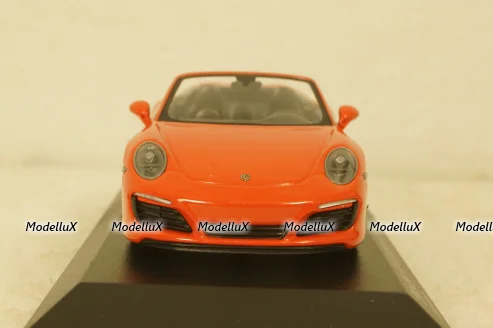 Porsche 911 (991.2) Carrera 4S Cabriolet 2017, orange, 410067231, Minichamps 1:43