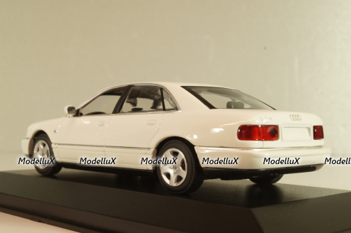 Audi A8 (D2) 1999, white, 940018801, Maxichamps 1:43