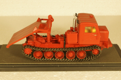 ТТ-4 Трактор трелевочный 1969г., красный, RTM 1:43