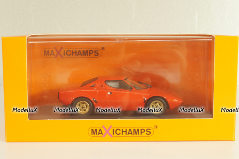 Lancia Stratos 1974, red, 940125020, Maxichamps 1:43